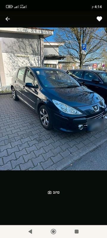 Gebraucht Peugeot 307 110 PS (80 kW) 2006 Blau Limousine