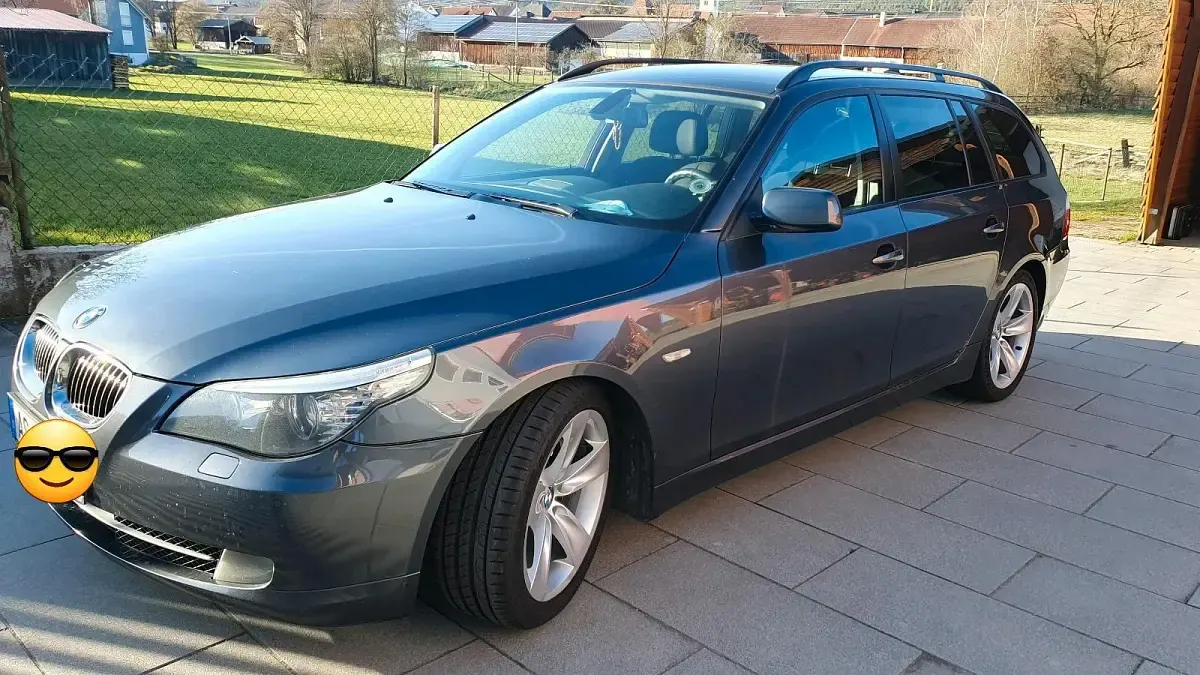 Second-hand BMW 525 Shadowline 197 CP (144 kW) 2008 Gri Break