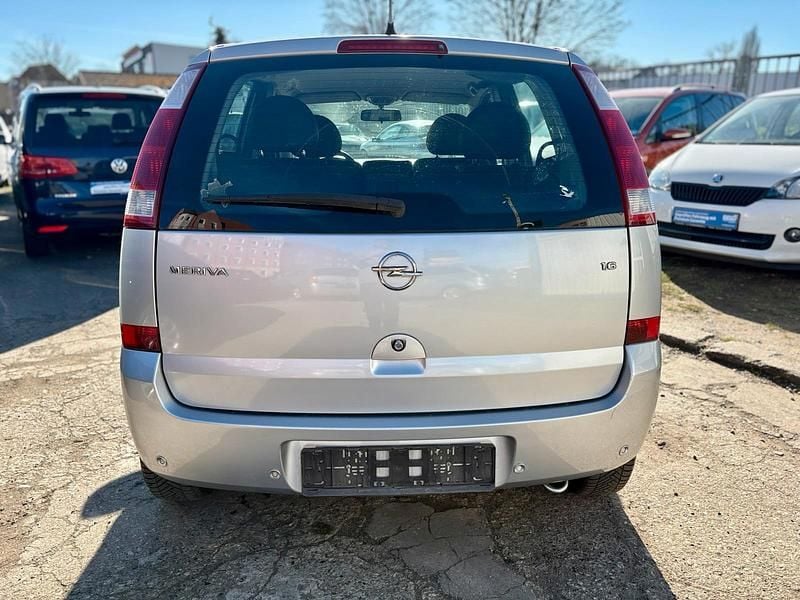 Gebraucht Opel Meriva Enjoy 101 PS (74 kW) 2004 Silber Van / Kleinbus