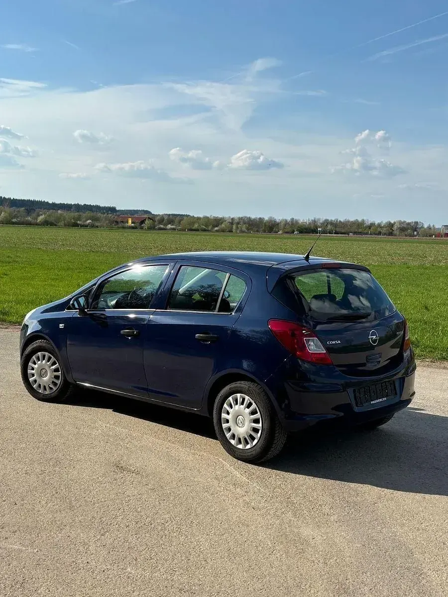 Gebraucht Opel Corsa 60 PS (44 kW) 2009 Blau Kleinwagen
