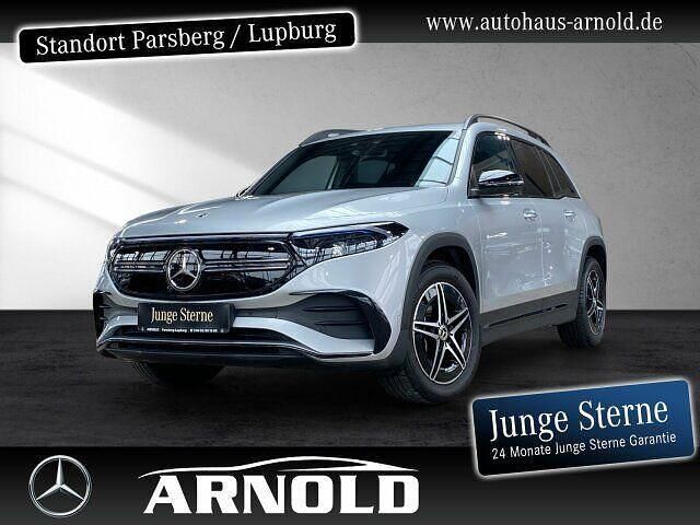 Iridiumsilber Gebraucht 2023 Mercedes EQB300 AMG line SUV | 35.439 € (Guter Preis) - Bild 1/4