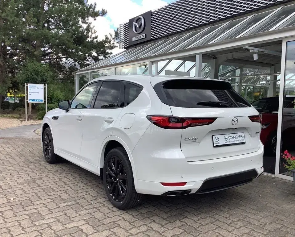 Neu Mazda CX-60 Homura-Line 254 PS (186 kW) 2025 Rhodium white SUV