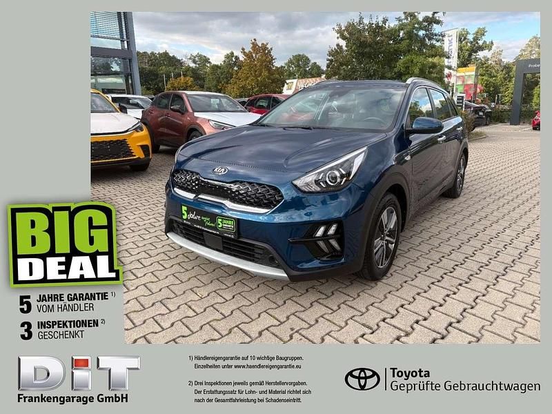 Ozeanblau met. Gebraucht 2019 Kia Niro Vision SUV | 16.990 € (Fairer Preis) - Bild 1/4