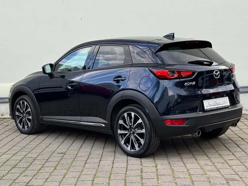 Gebraucht Mazda CX-3 Sports-Line 121 PS (88 kW) 2019 Blau SUV