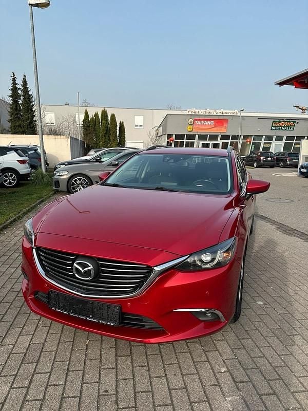 Gebraucht Mazda 6 Go 175 PS (128 kW) 2015 Rot Kombi