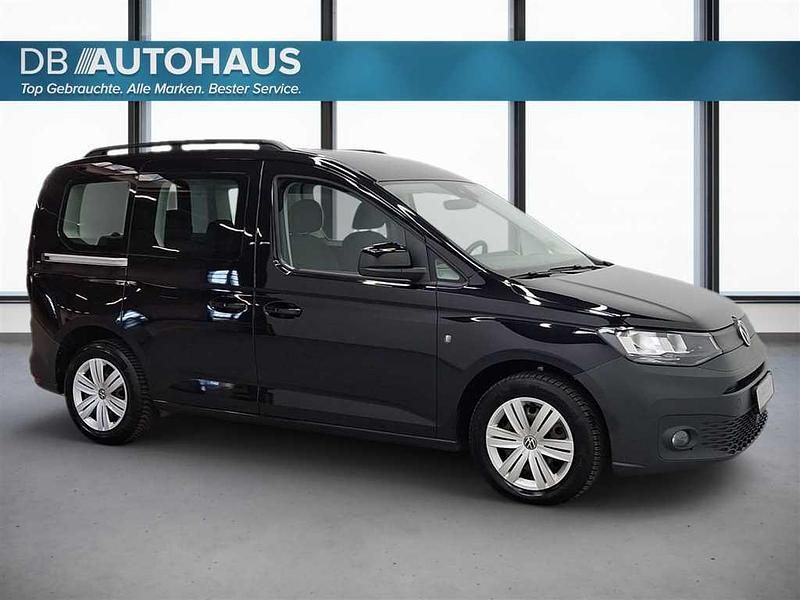 Gebraucht VW Caddy 122 PS (89 kW) 2022 Schwarz Van / Kleinbus