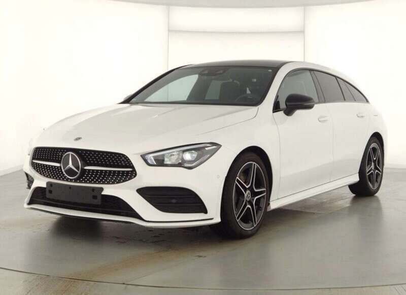 Weiß Gebraucht 2023 Mercedes CLA200 AMG Kombi | 31.300 € (Guter Preis) - Bild 1/4