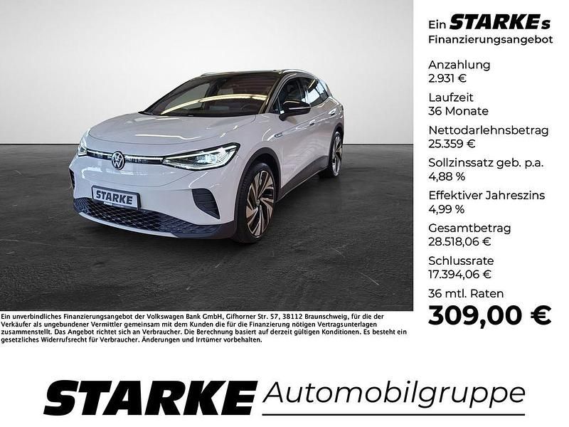Grau metallic Gebraucht 2020 VW ID.4 Pro Performance SUV | 28.290 € - Bild 1/4