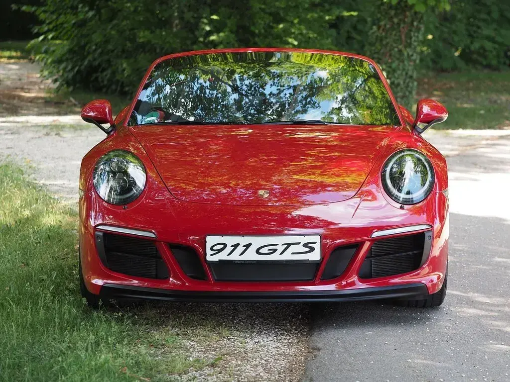 Gebraucht Porsche 991 450 PS (330 kW) 2017 Rot Cabrio