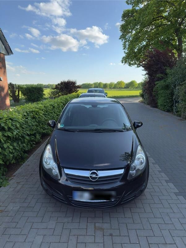 Schwarz Gebraucht 2010 Opel Corsa Edition Kleinwagen | 1.899 € (Guter Preis) - Bild 1/4