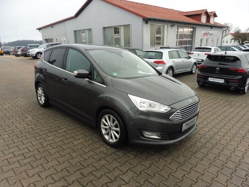 Gebraucht Ford C-MAX Titanium 125 PS (91 kW) 2015 Grau Van / Kleinbus