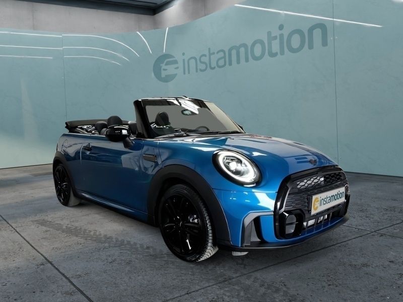 Blau Gebraucht 2024 Mini John Cooper Works Cabriolet Cabrio | 34.850 € (Fairer Preis) - Bild 1/3