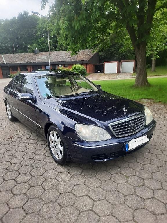 Blau Gebraucht 2004 Mercedes S350L Limousine | 8.800 € - Bild 1/4
