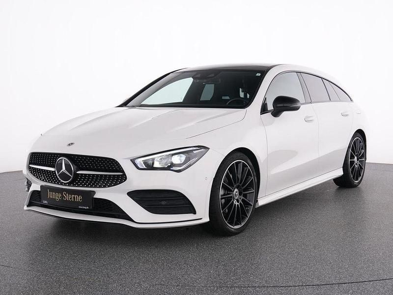 Gebraucht Mercedes CLA200 Shooting Brake Night 163 PS (119 kW) 2023 Weiß Kombi