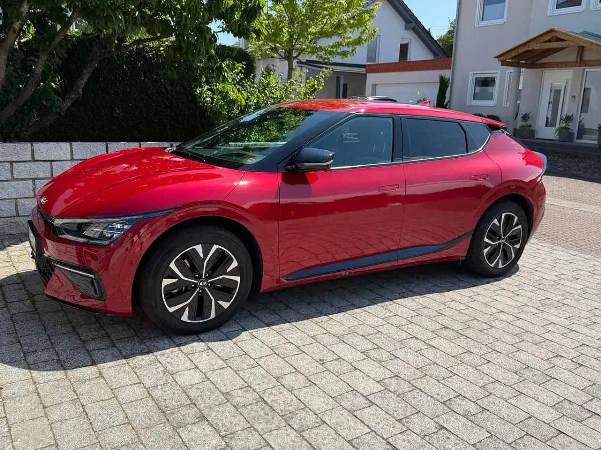 Gebraucht Kia EV6 GT-Line 239 kW (325 PS) 2022 Rot SUV