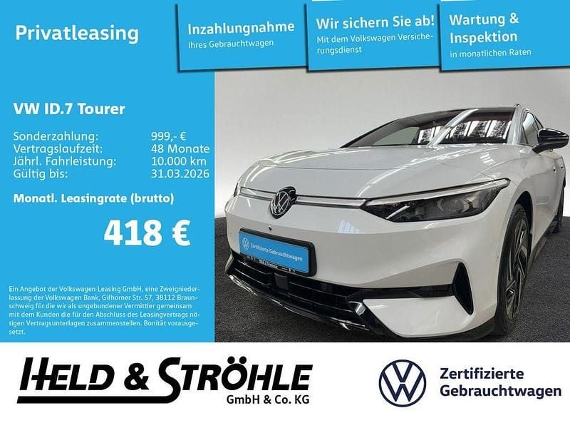 Gebraucht VW ID.7 Pro 210 kW (286 PS) 2025 Weiß Kombi