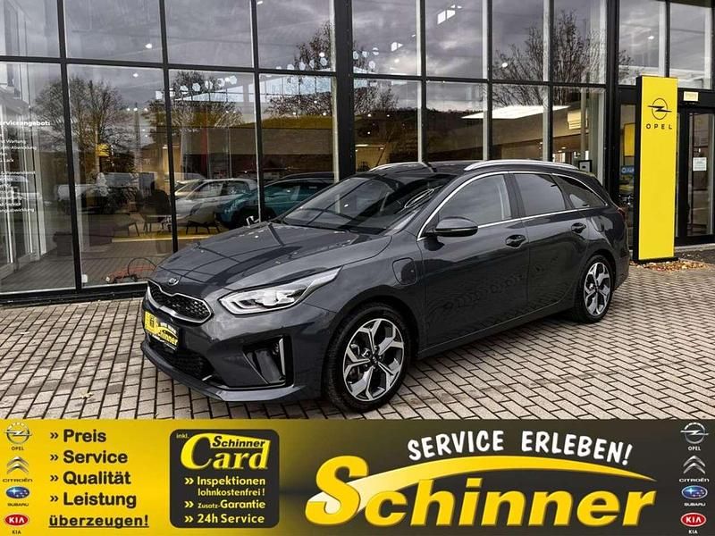 (h8g) dark penta metal m Gebraucht 2021 Kia Ceed Sportswagon Platinum Edition Kombi | 20.590 € (Fairer Preis) - Bild 1/2