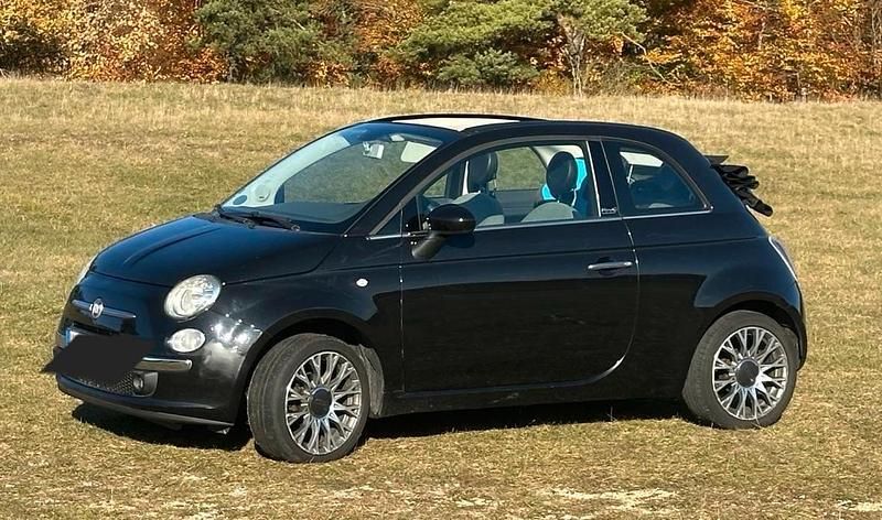 Gebraucht Fiat 500 Lounge 69 PS (50 kW) 2011 Schwarz Cabrio