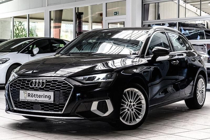 Gebraucht Audi A3 Advanced 110 PS (80 kW) 2022 Schwarz Limousine