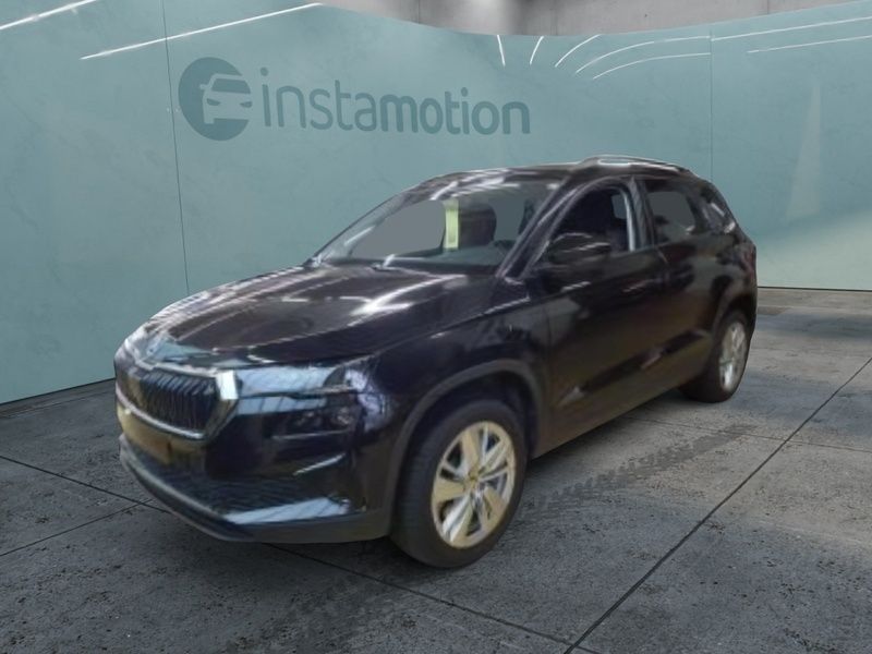 Schwarz Gebraucht 2024 Skoda Karoq Elegance SUV | 31.530 € (Fairer Preis) - Bild 1/3