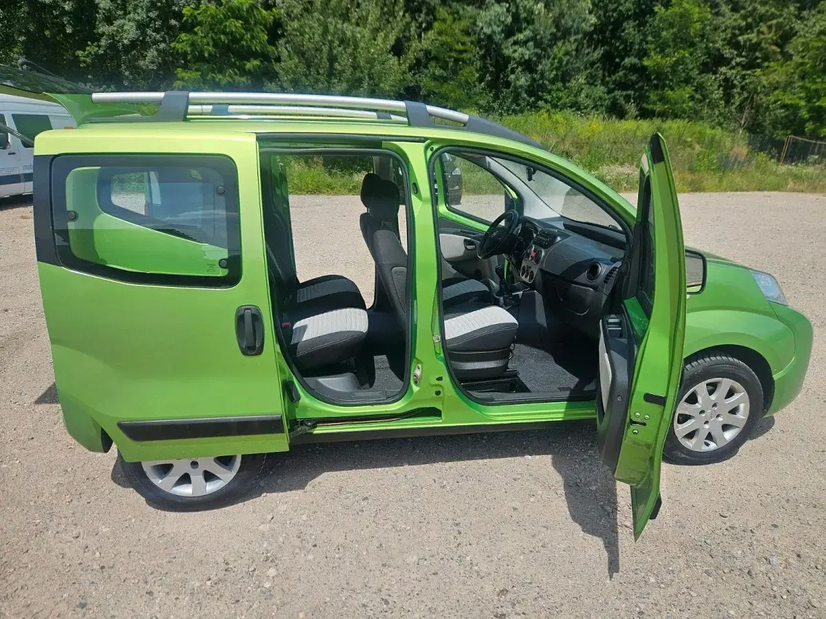 Gebraucht Fiat Qubo Dynamic 73 PS (53 kW) 2008 Grün Van / Kleinbus