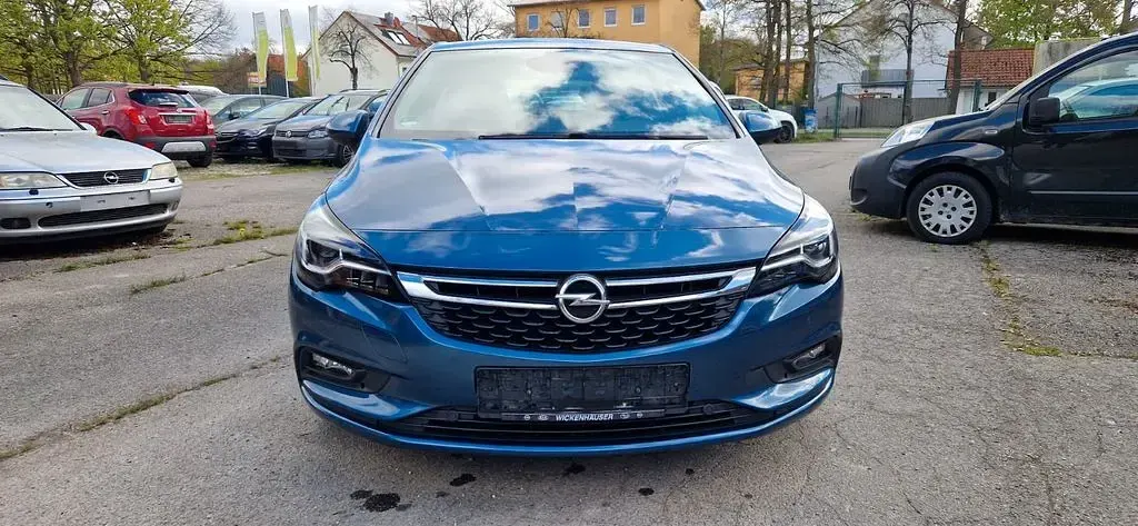 Occasion Opel Astra Innovation 150 ch (110 kW) 2016 Bleue Berline