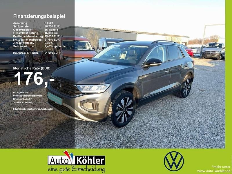 Indiumgrau (metallic) Gebraucht 2025 VW T-Roc Goal SUV | 21.610 € (Fairer Preis) - Bild 1/4