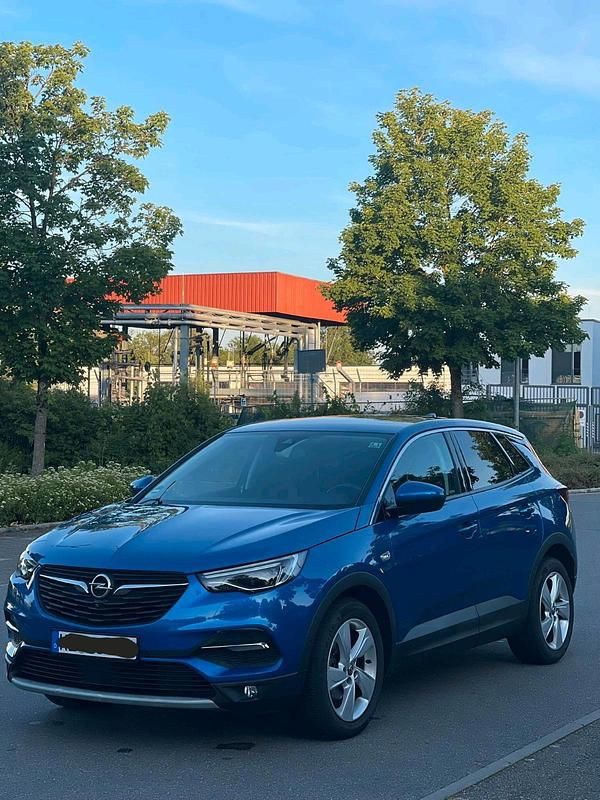 Blau Gebraucht 2018 Opel Grandland X SUV | 12.200 € (Guter Preis) - Bild 1/4