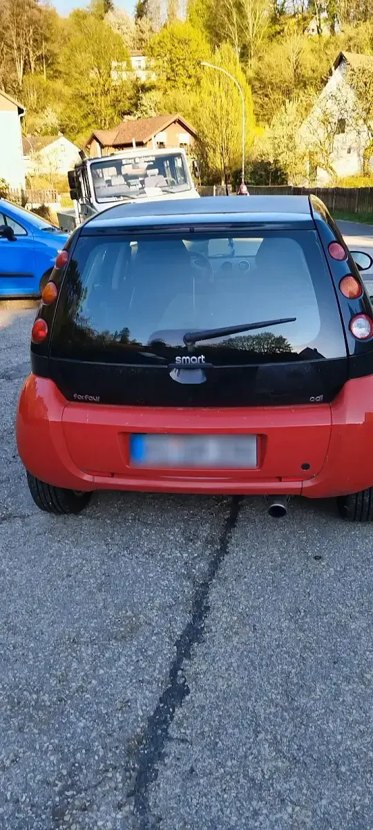 Usado Smart ForFour 62 HP (45 kW) 2005 Vermelho Citadino