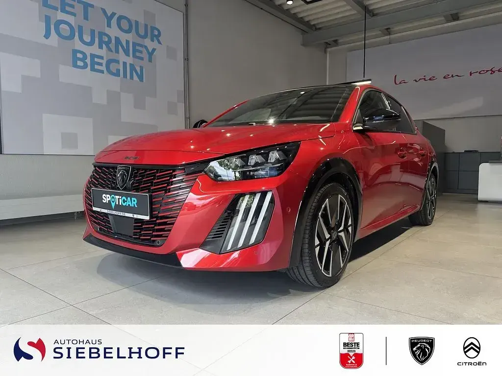 Gebraucht Peugeot 208 GT 136 PS (100 kW) 2024 Rot Kleinwagen