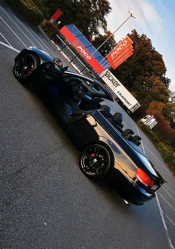 Schwarz Gebraucht 2008 BMW 325 Cabriolet Cabrio | 6.400 € - Bild 1/4