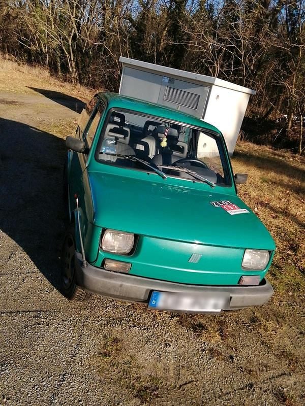 Grün Gebraucht 2000 Fiat 126 Kleinwagen | 2.500 € - Bild 1/4