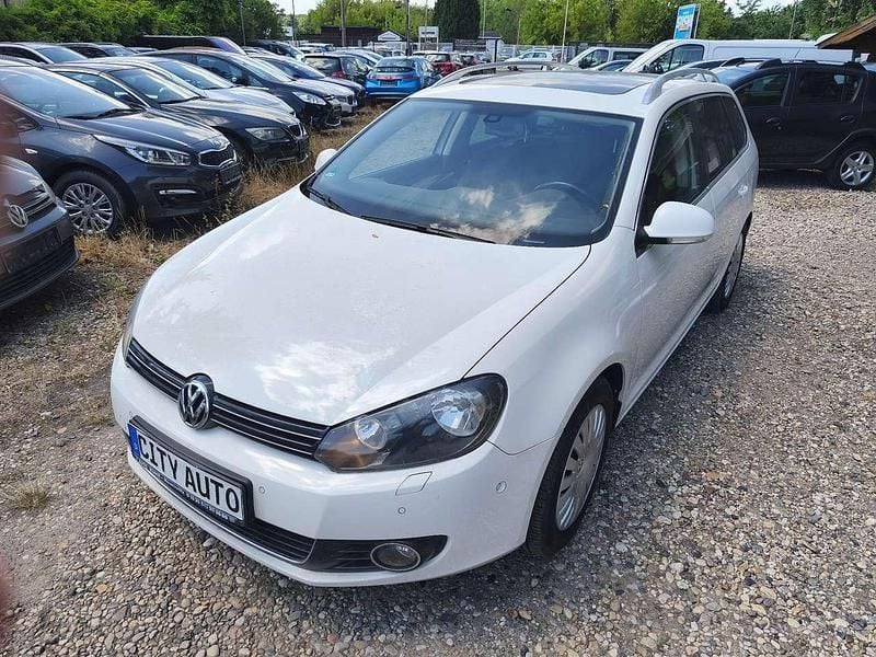 Candyweiß Gebraucht 2010 VW Golf VI Highline Kombi | 7.470 € (Fairer Preis) - Bild 1/4