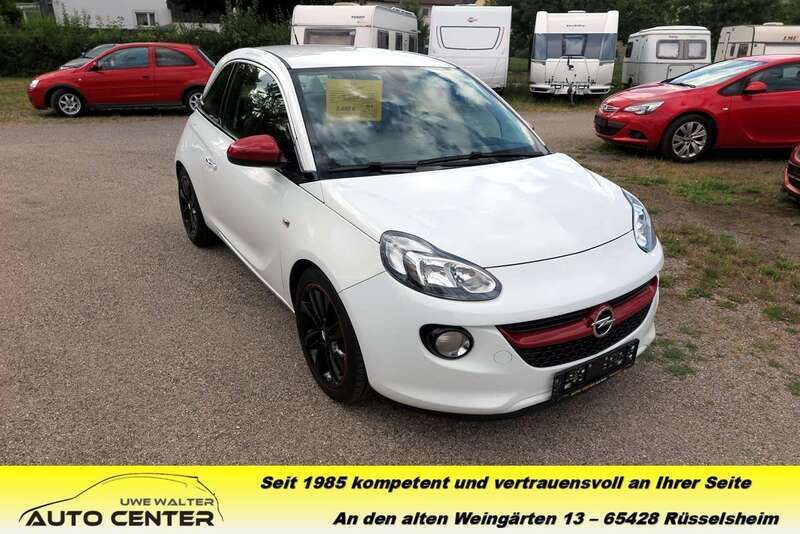 Weiß Gebraucht 2014 Opel Adam Jam Kleinwagen | 8.490 € (Fairer Preis) - Bild 1/4