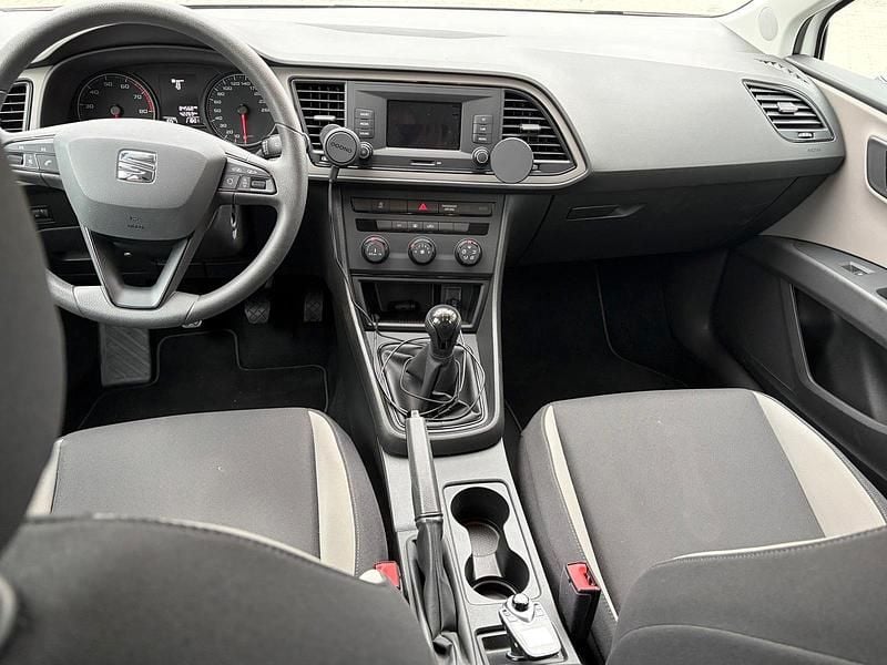 Gebraucht Seat Leon ST 110 PS (80 kW) 2017 Weiß Kombi