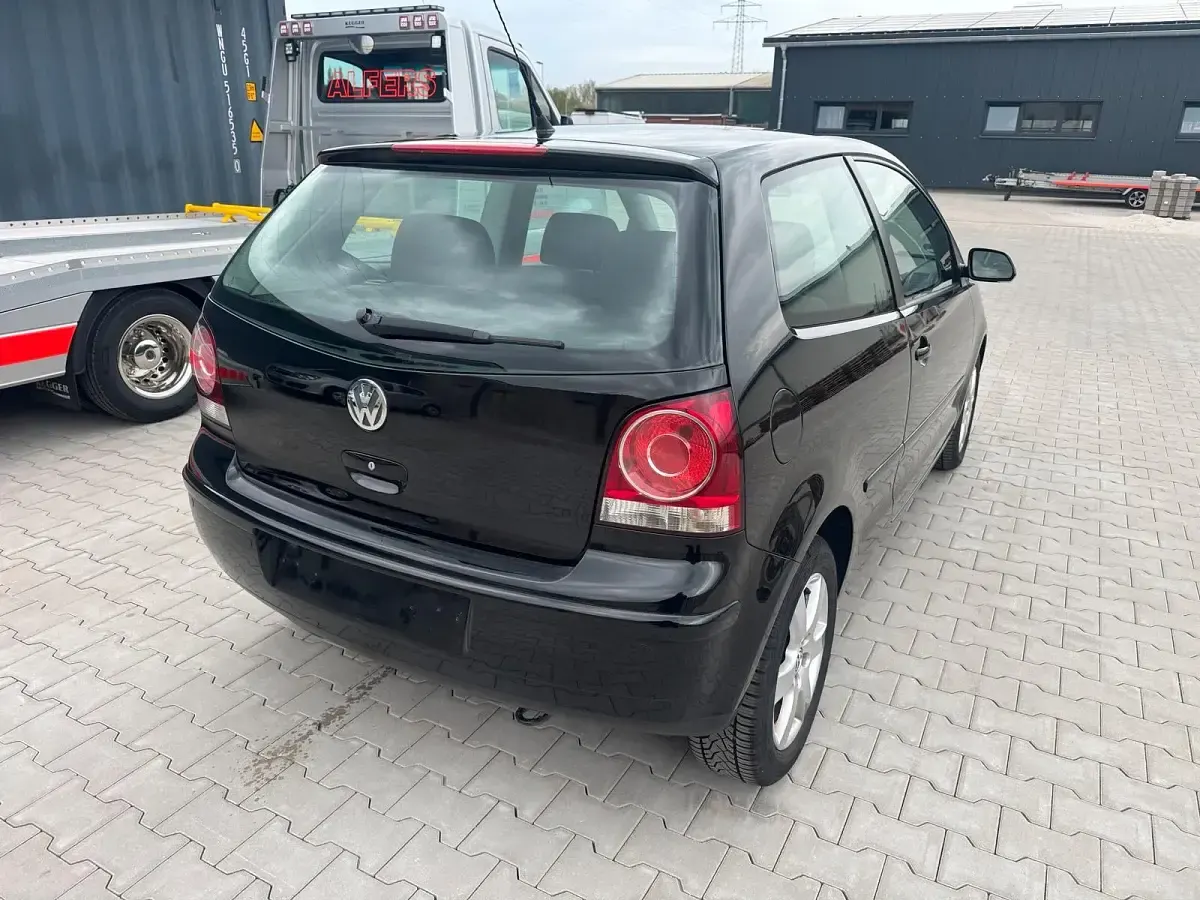 Gebraucht VW Polo 2007 Schwarz Kleinwagen