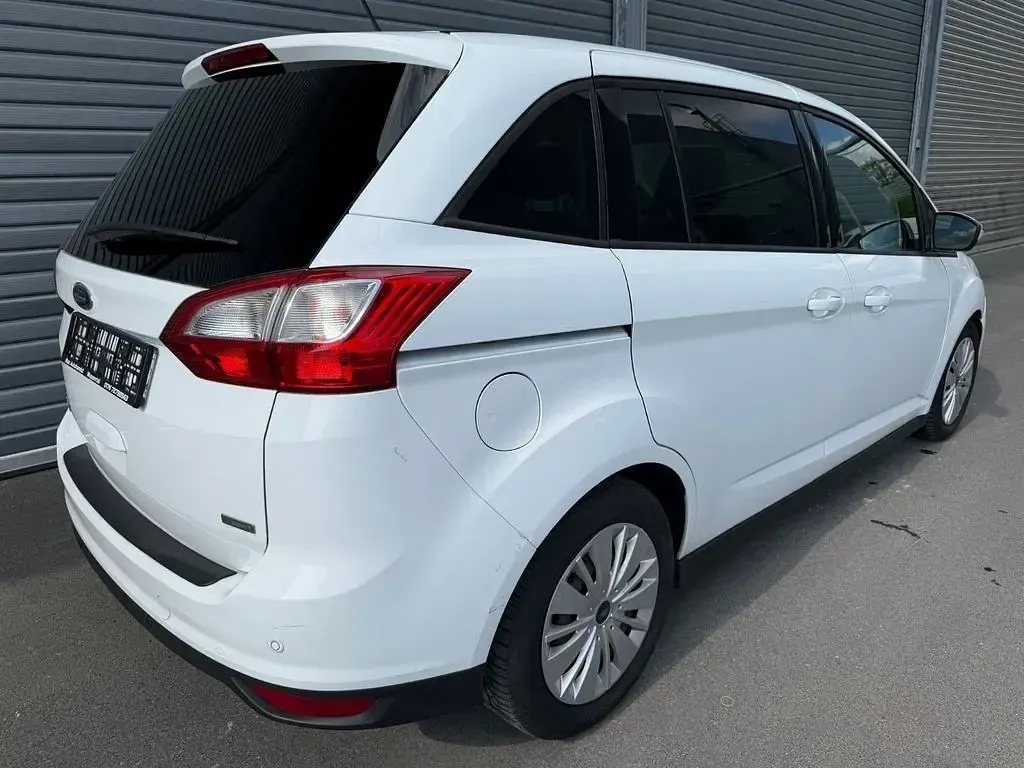 Gebraucht Ford Grand C-Max 101 PS (74 kW) 2016 Weiß Van / Kleinbus