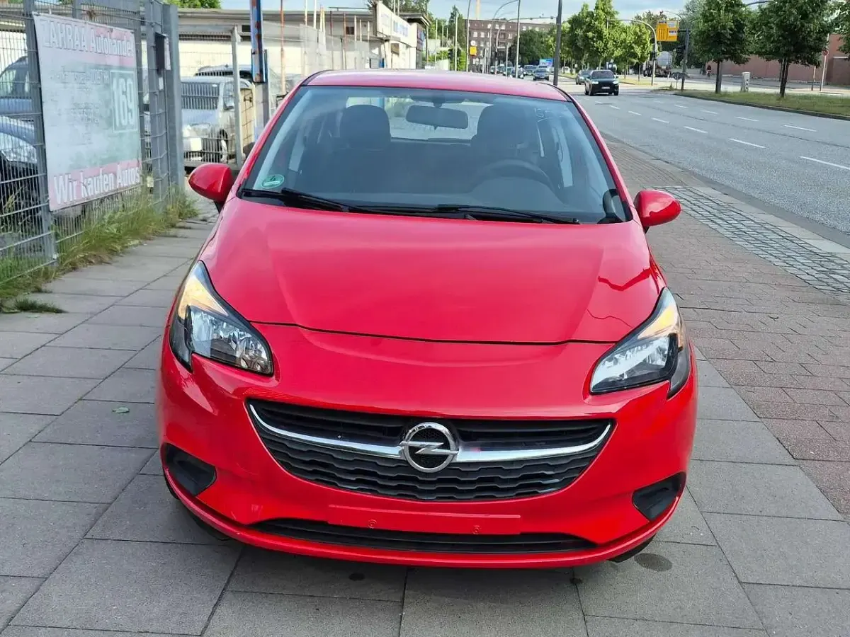 Gebraucht Opel Corsa Edition 101 PS (74 kW) 2019 Lava rot Kleinwagen