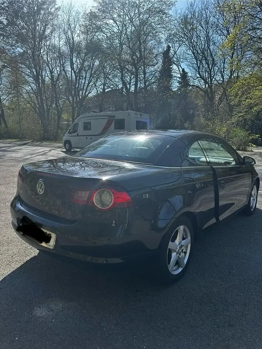 Occasion VW Eos 122 ch (89 kW) 2008 Noir Cabriolet