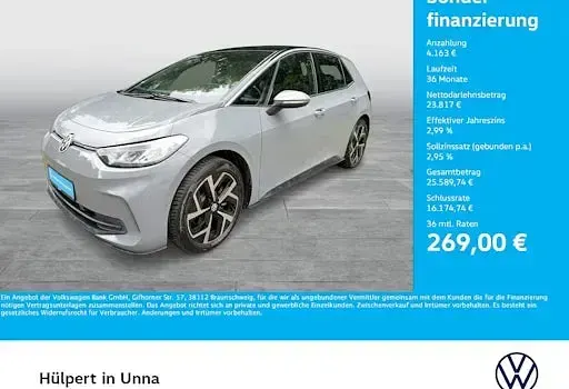 Gebraucht VW ID.3 Pro 150 kW (204 PS) 2023 Grau Kleinwagen