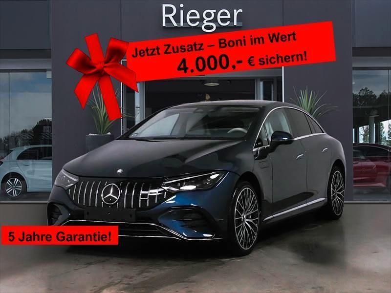 Blau Gebraucht 2024 Mercedes EQE AMG 53 AMG Limousine | 68.990 € (Fairer Preis) - Bild 1/4