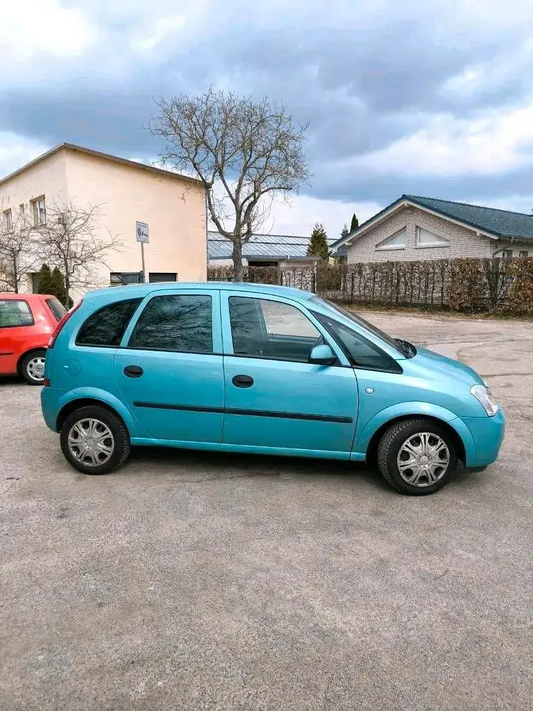Gebraucht Opel Meriva 100 PS (73 kW) 2004 Grün Van / Kleinbus