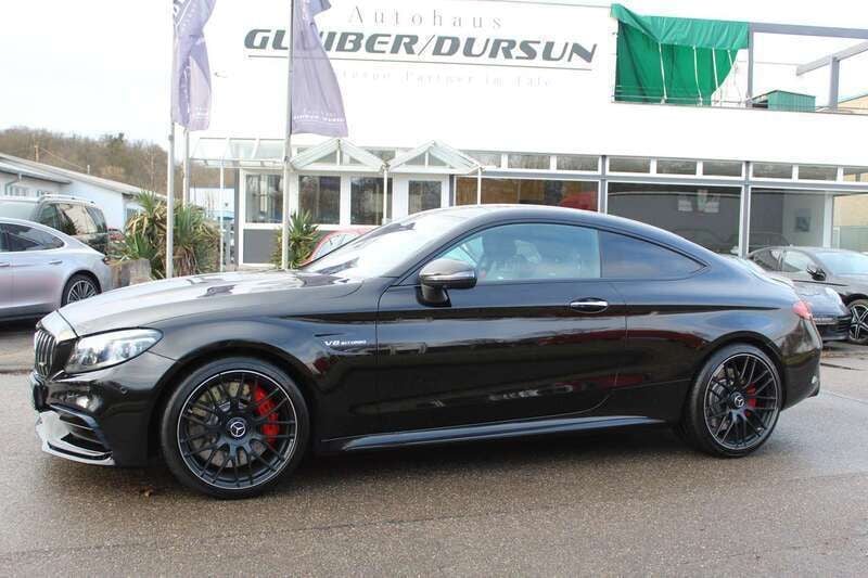 Obsidianschwarz metalliclack Gebraucht 2020 Mercedes C63S AMG AMG Coupé | 68.900 € (Superpreis) - Bild 1/4