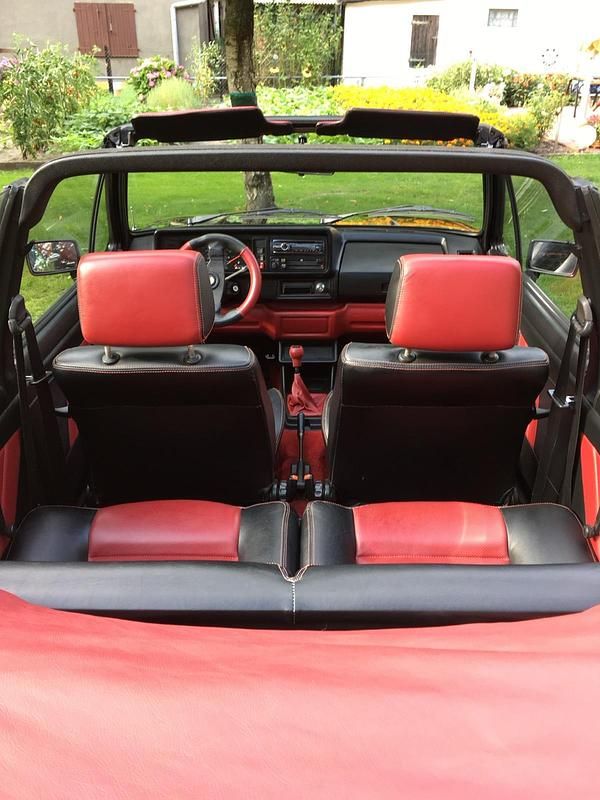 Gebraucht VW Golf Cabriolet 98 PS (72 kW) 1995 Schwarz Cabrio