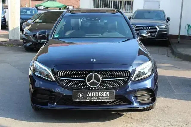 Gebraucht Mercedes C400 AMG 333 PS (244 kW) 2019 Blau Kombi