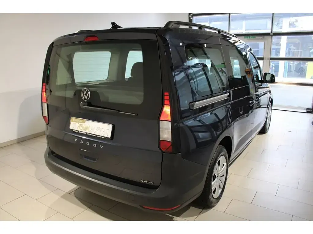 Occasion VW Caddy Basis 122 ch (89 kW) 2022 Bleue Monospace