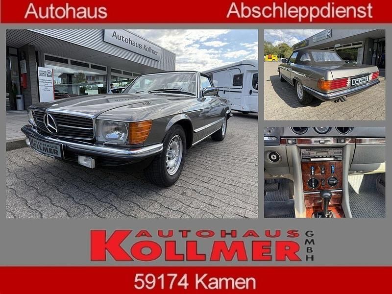 Anthrazitgrau met. Gebraucht 1985 Mercedes SL380 Cabrio | 52.900 € - Bild 1/4