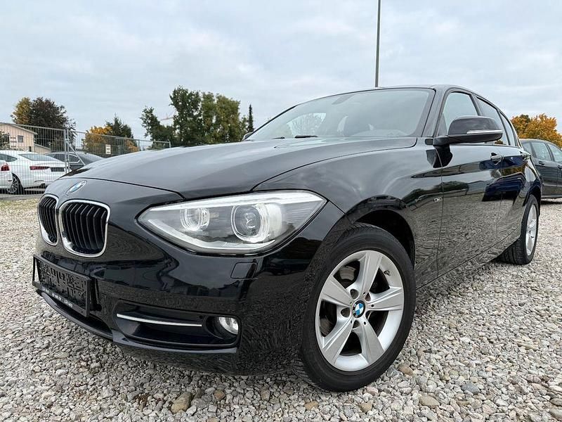Schwarz Gebraucht 2014 BMW 116 Sport Line Kleinwagen | 11.999 € (Fairer Preis) - Bild 1/4