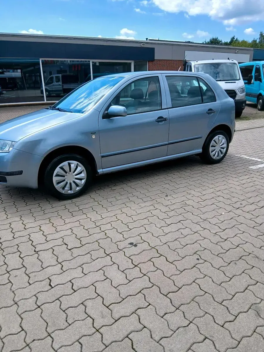 Gebraucht Skoda Fabia 70 PS (51 kW) 2002 Blau Limousine