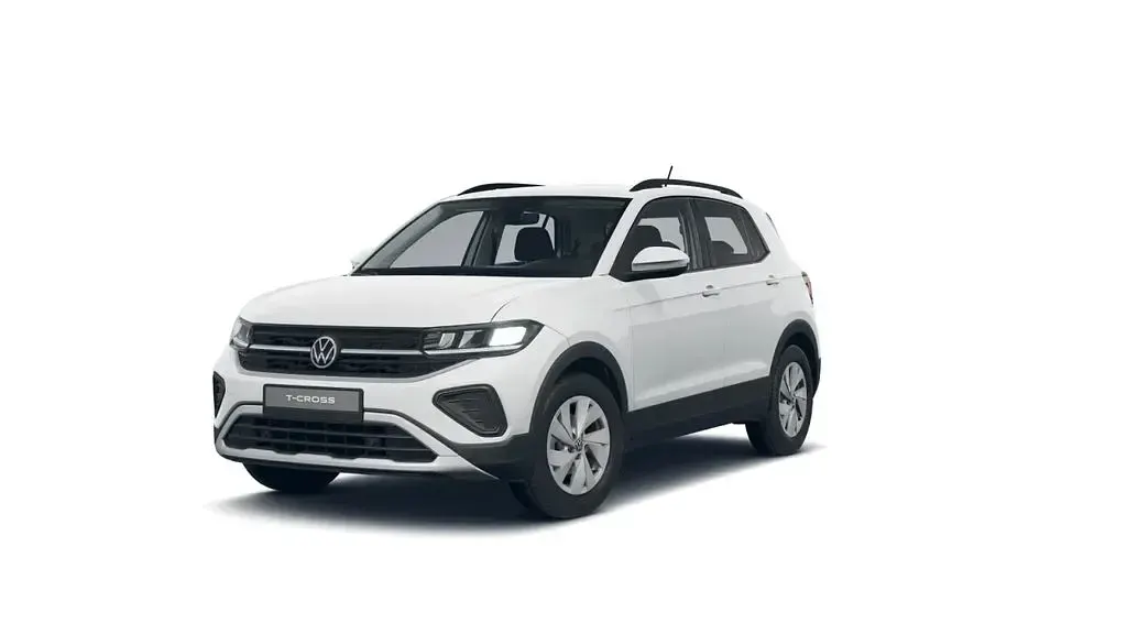 Gebraucht VW T-Cross Life 95 PS (69 kW) 2025 Weiß SUV